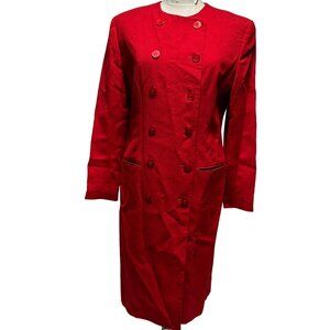 Vintage JH Collectibles Double Breasted Wool Blazer Jacket Women 12 ‎ 1990s